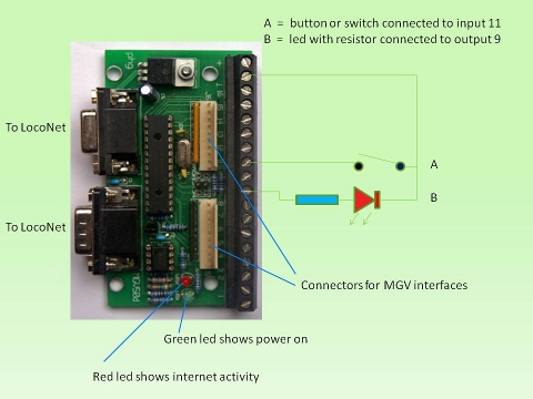 rocrail connect to genli setup